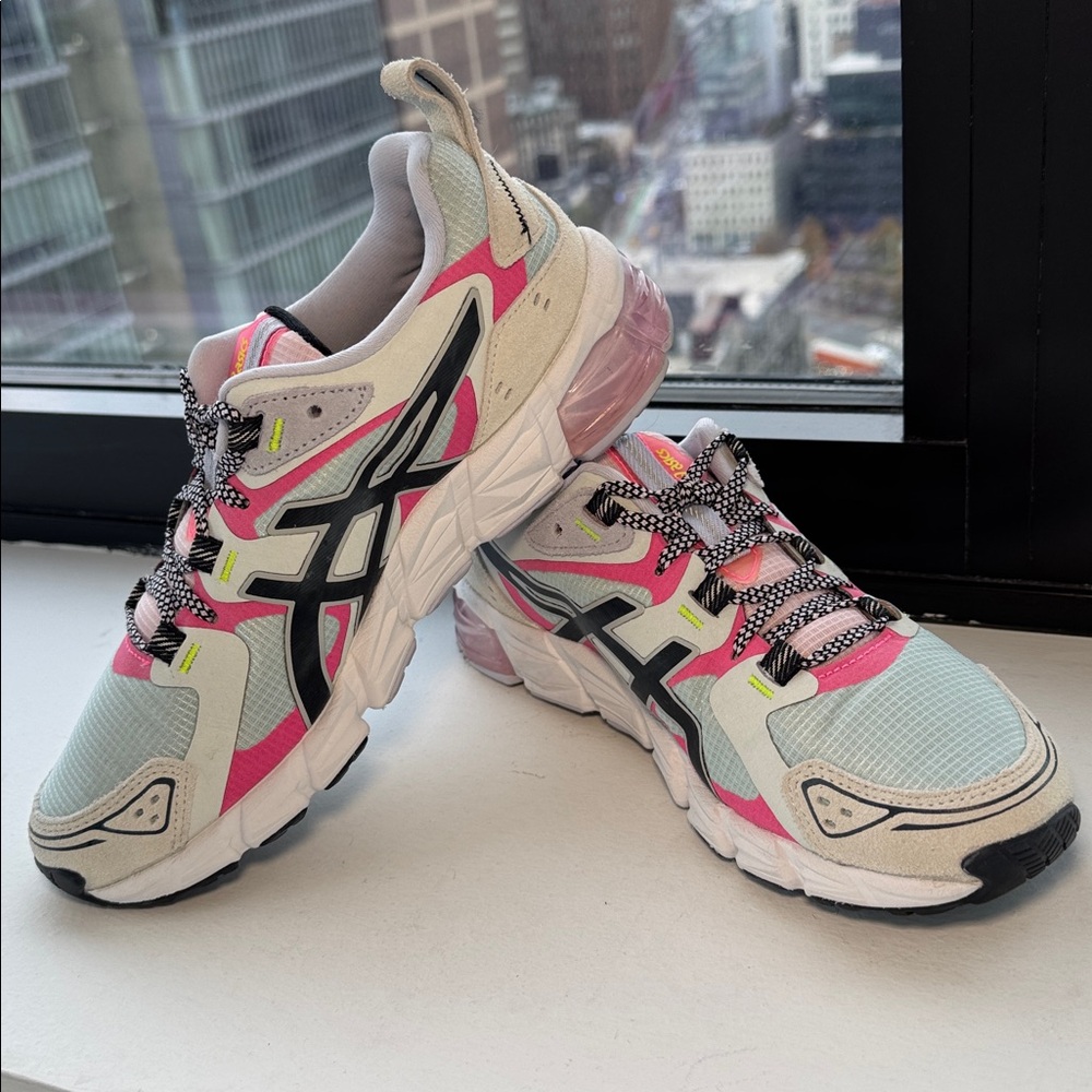 Asics Gel-Kayano Women's Sneakers - Pink, White, and Black